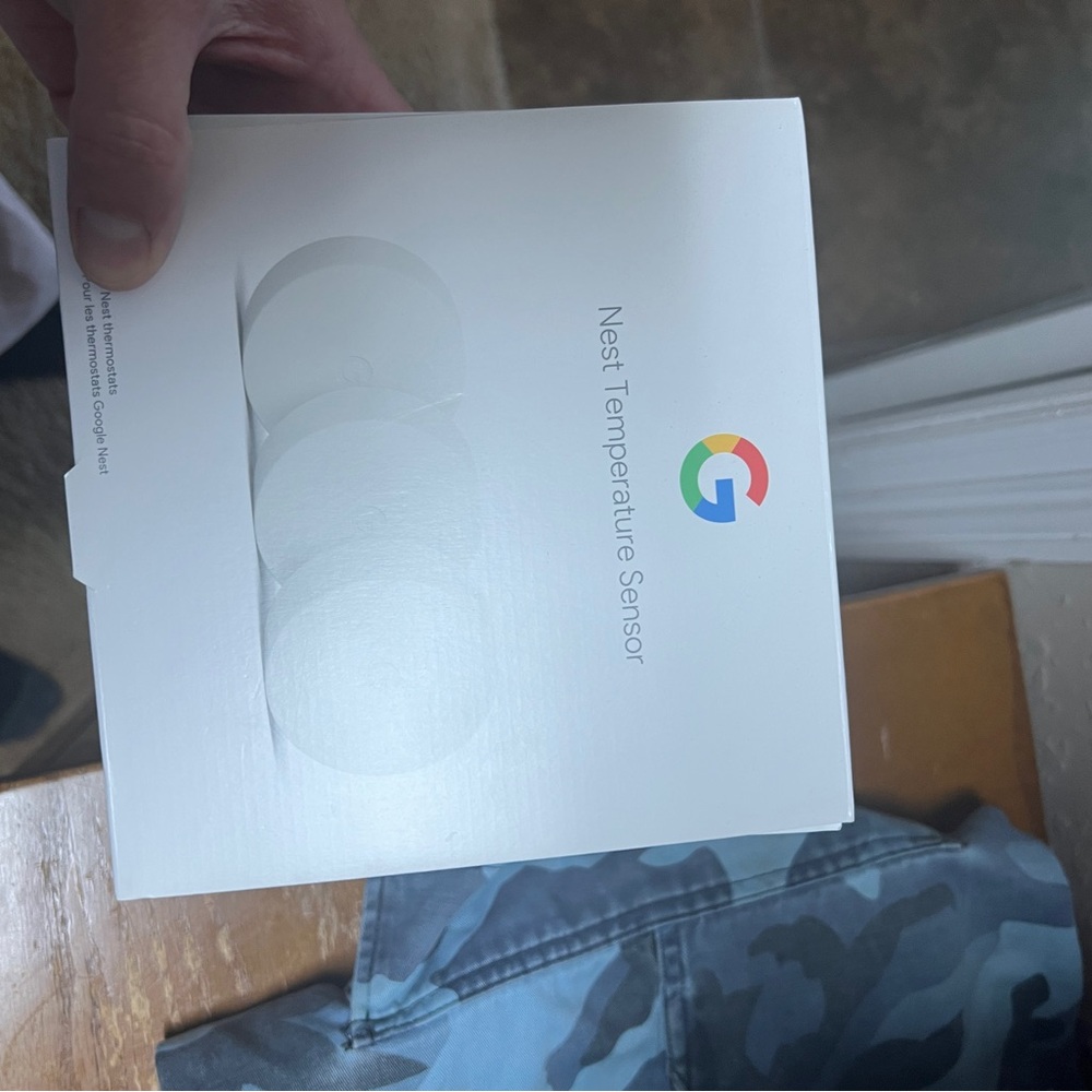 Google Nest Sensor in White